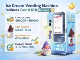 Costo de inicio de negocio de máquinas expendedoras de helados: lo que realmente necesita presupuestar